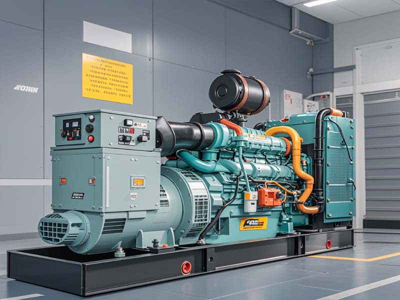 大安柴油发电机组水泵皮带的张力如何调整？