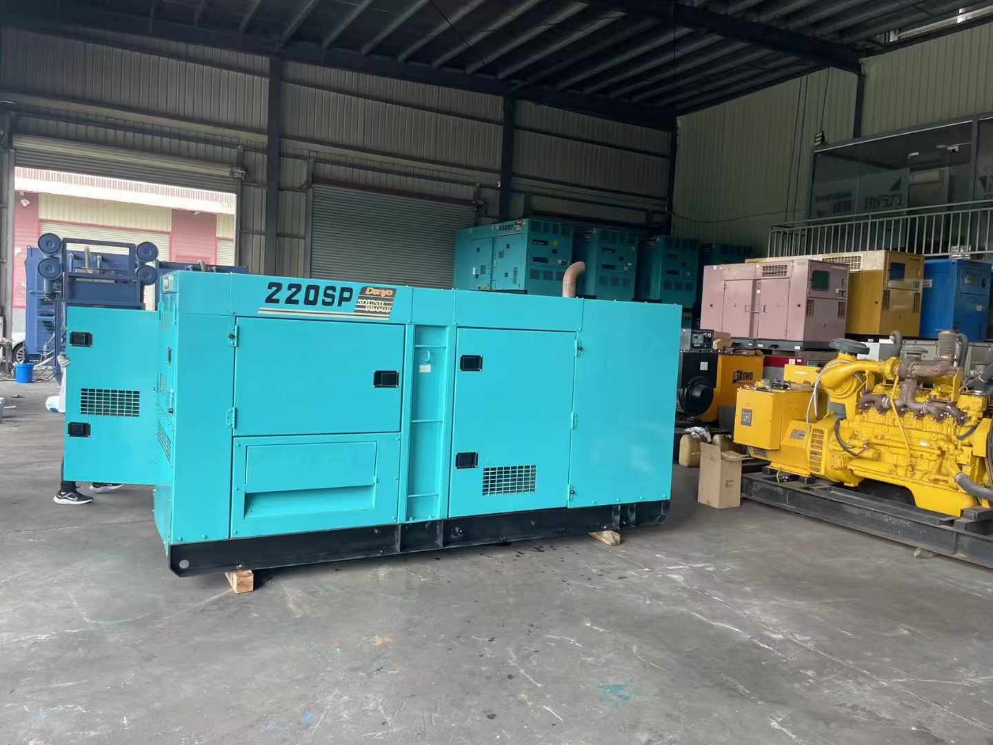 大安600kW柴油发电机组带载能力？